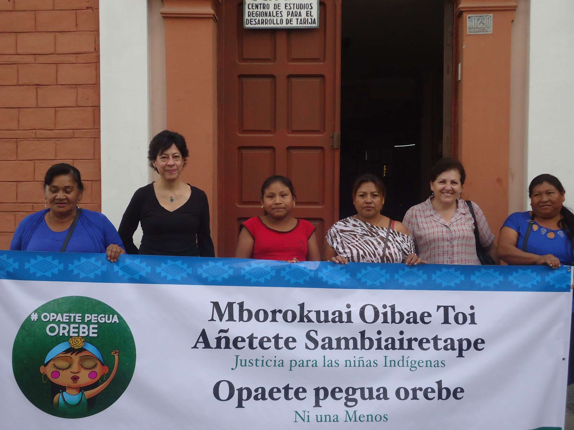 Mujeres guaraníes en lucha contra la violencia hacia las familias.