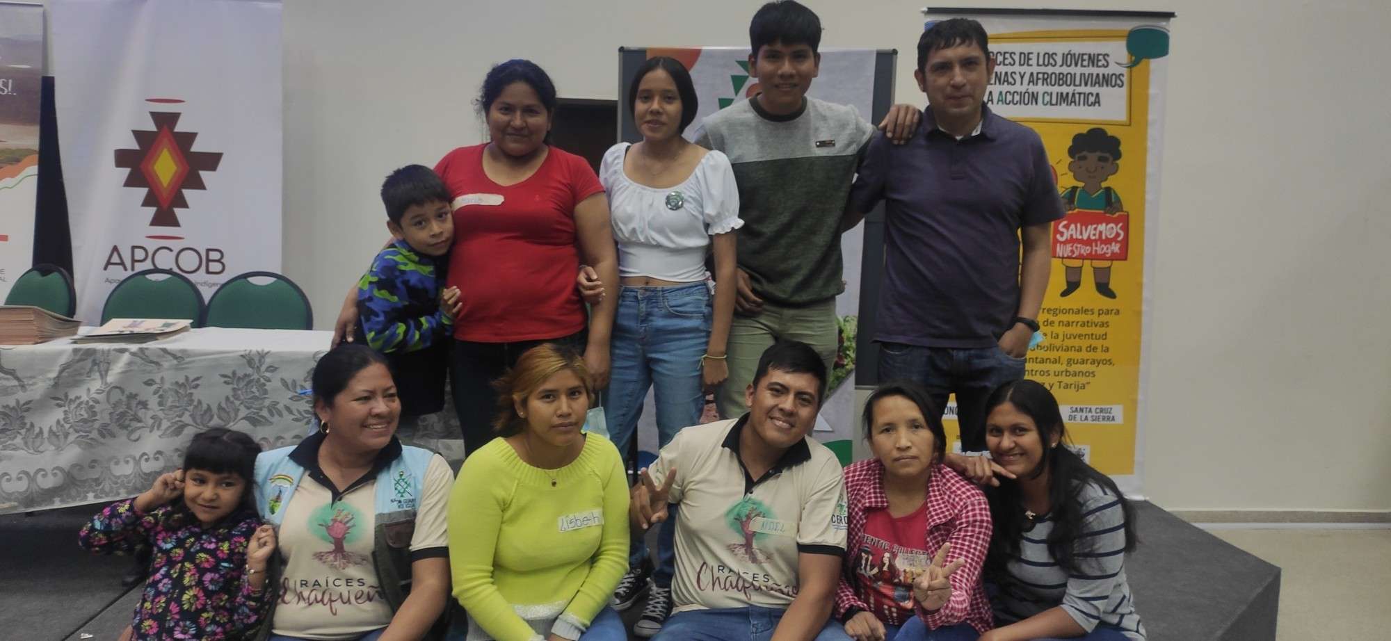 Delegación de Villa Montes y Yacuiba al finalizar 3er Enecuntro Nacional de jóvenes en Santa Cruz.