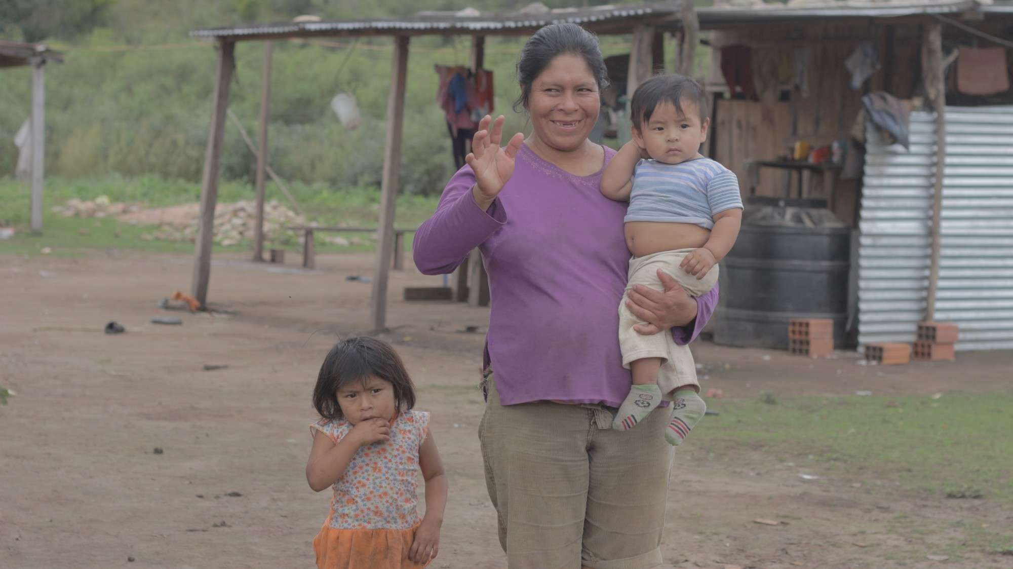 La familia, base de las comunidades originarias.