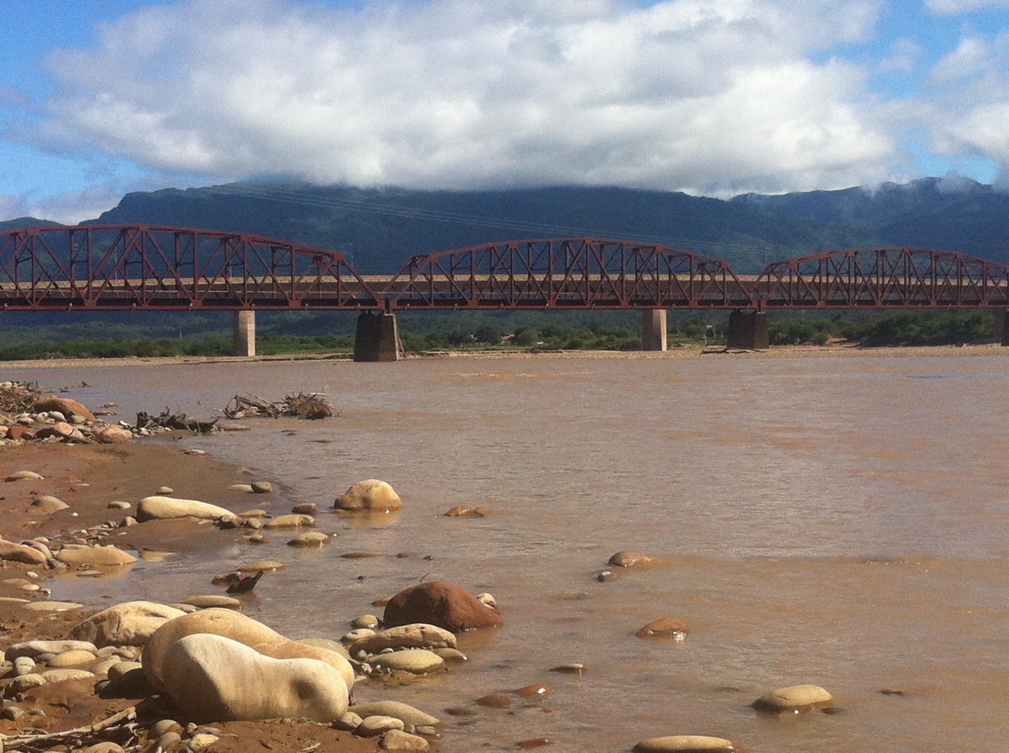 El río Pilcomayo.